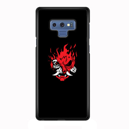 Cyberpunk Logo Black Samsung Galaxy Note 9 Case