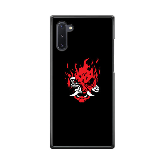 Cyberpunk Logo Black Samsung Galaxy Note 10 Case