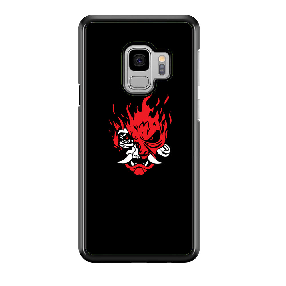 Cyberpunk Logo Black Samsung Galaxy S9 Case