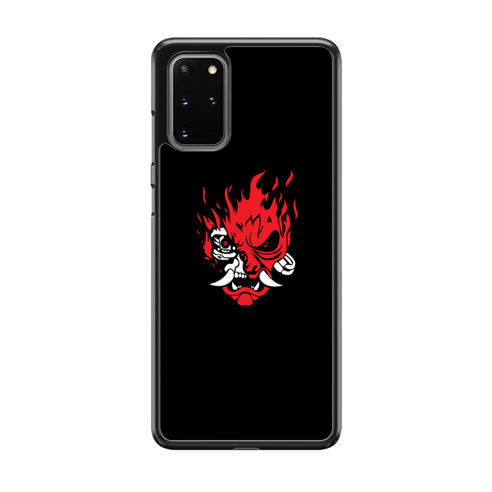 Cyberpunk Logo Black Samsung Galaxy S20 Plus Case