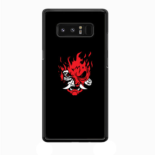 Cyberpunk Logo Black Samsung Galaxy Note 8 Case