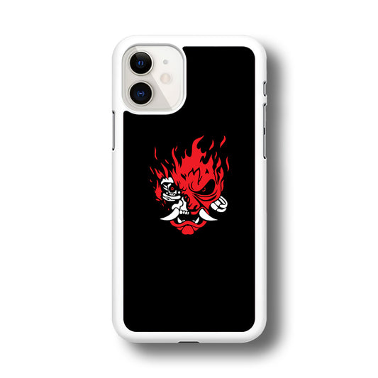 Cyberpunk Logo Black iPhone 11 Case