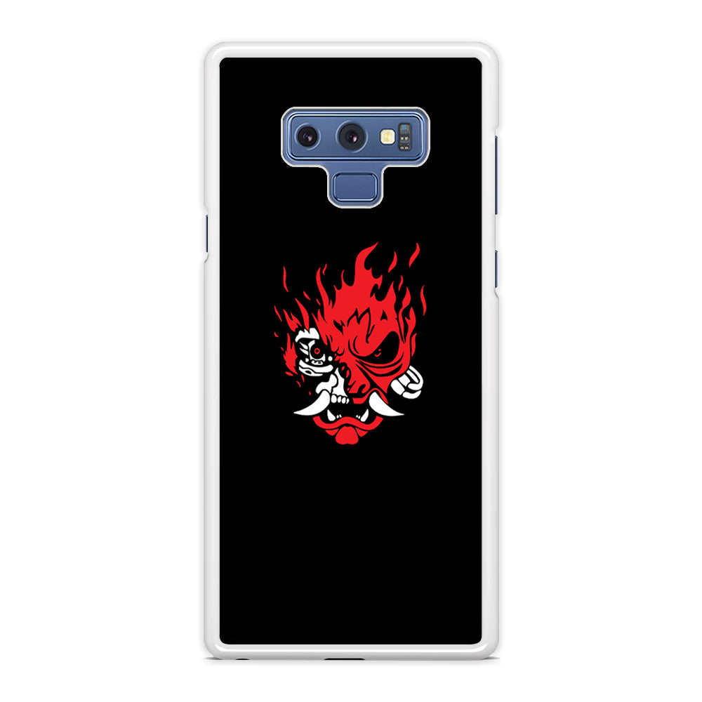 Cyberpunk Logo Black Samsung Galaxy Note 9 Case