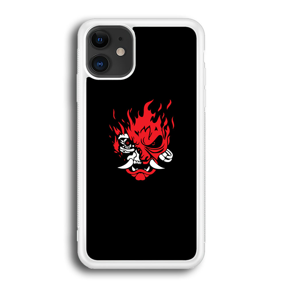 Cyberpunk Logo Black iPhone 12 Case