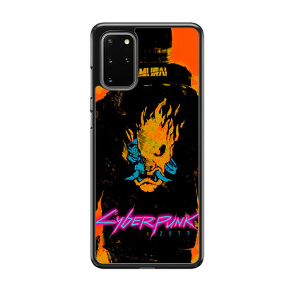 Cyberpunk Samurai Paint Art Samsung Galaxy S20 Plus Case