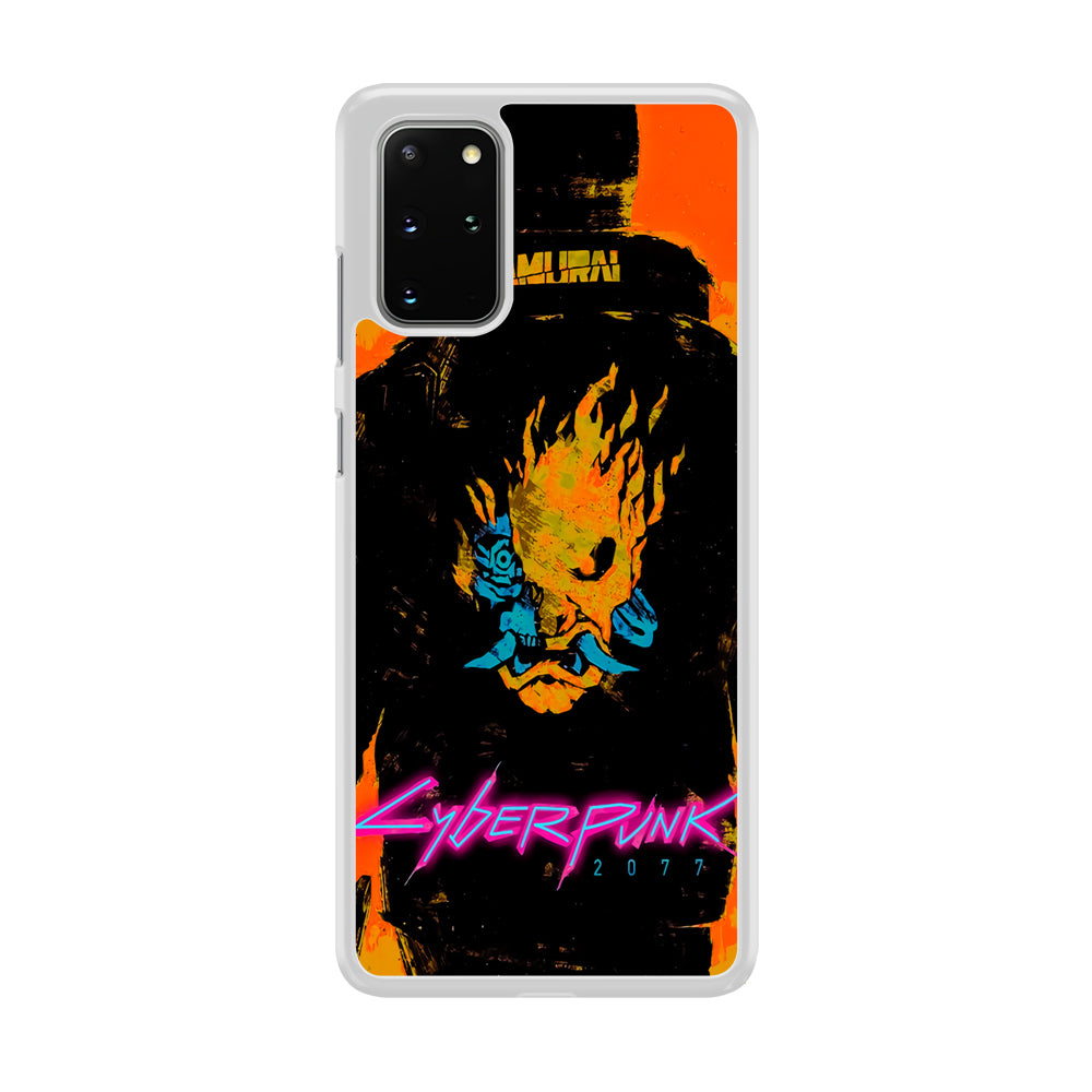 Cyberpunk Samurai Paint Art Samsung Galaxy S20 Plus Case