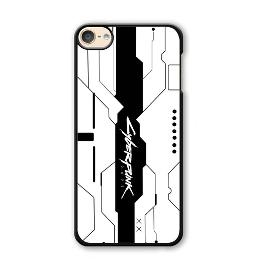 Cyberpunk White Pattern iPod Touch 6 Case - Ezzystore