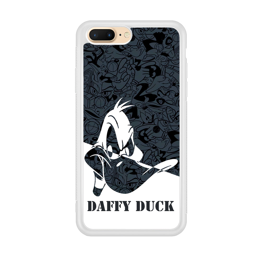 Daffy Duck Silhouette Of Pattern iPhone 8 Plus Case