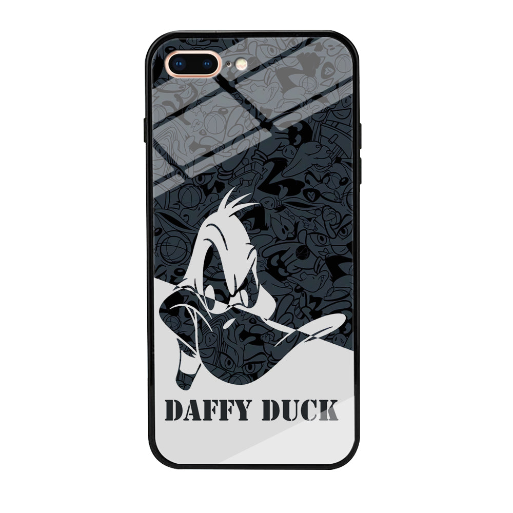 Daffy Duck Silhouette Of Pattern iPhone 8 Plus Case