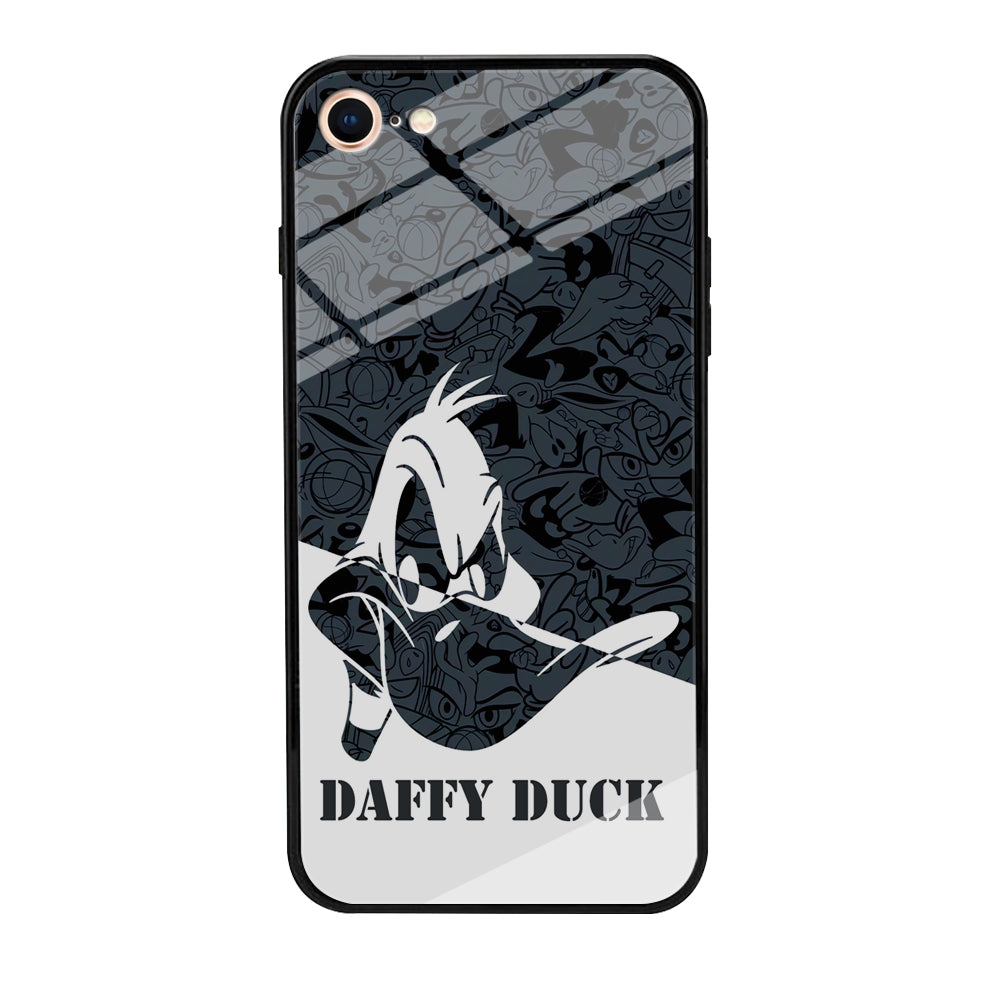 Daffy Duck Silhouette Of Pattern iPhone 7 Case