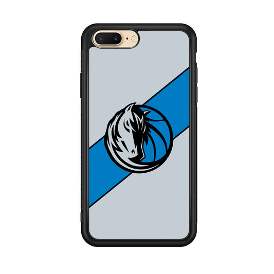 Dallas Mavericks Stripe Blue iPhone 8 Plus Case