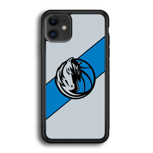 Dallas Mavericks Stripe Blue iPhone 12 Case