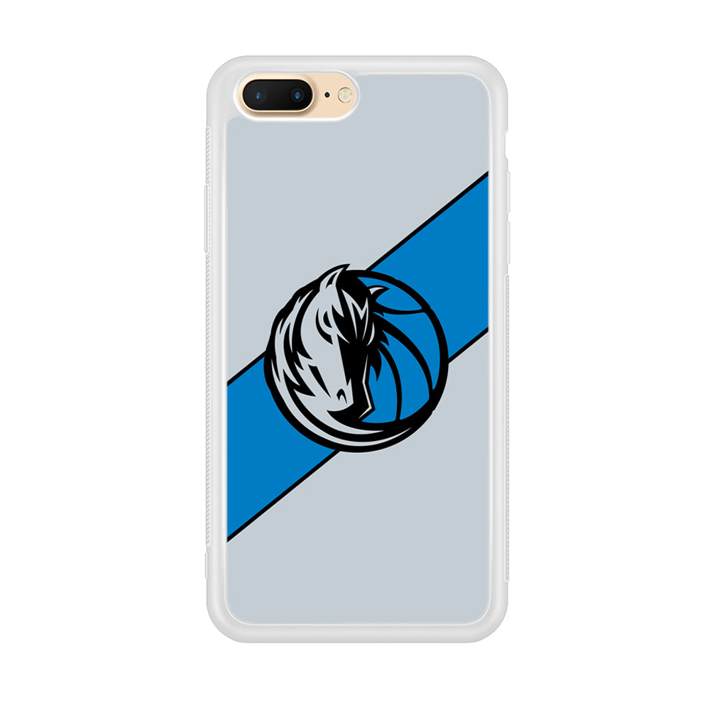 Dallas Mavericks Stripe Blue iPhone 8 Plus Case