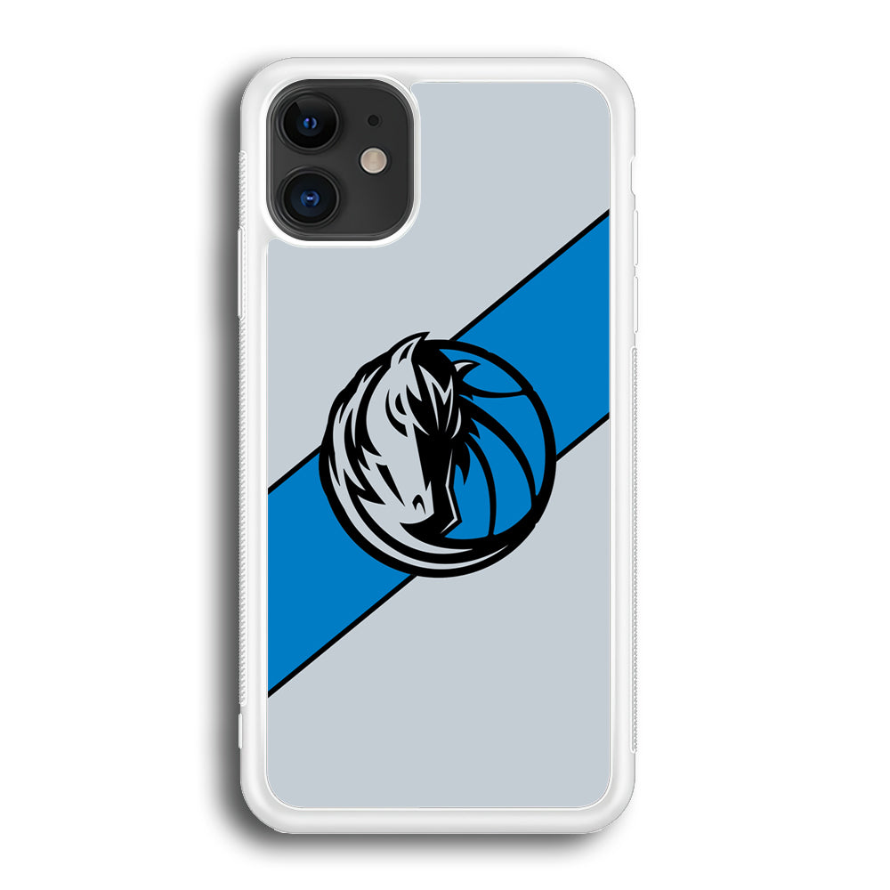 Dallas Mavericks Stripe Blue iPhone 12 Case