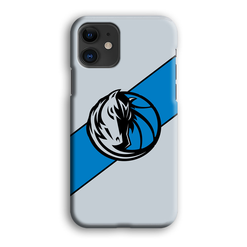 Dallas Mavericks Stripe Blue iPhone 12 Case