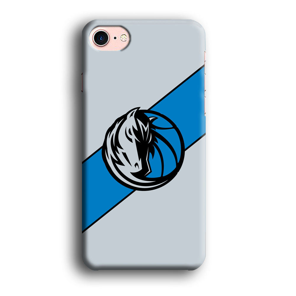 Dallas Mavericks Stripe Blue iPhone 8 Case
