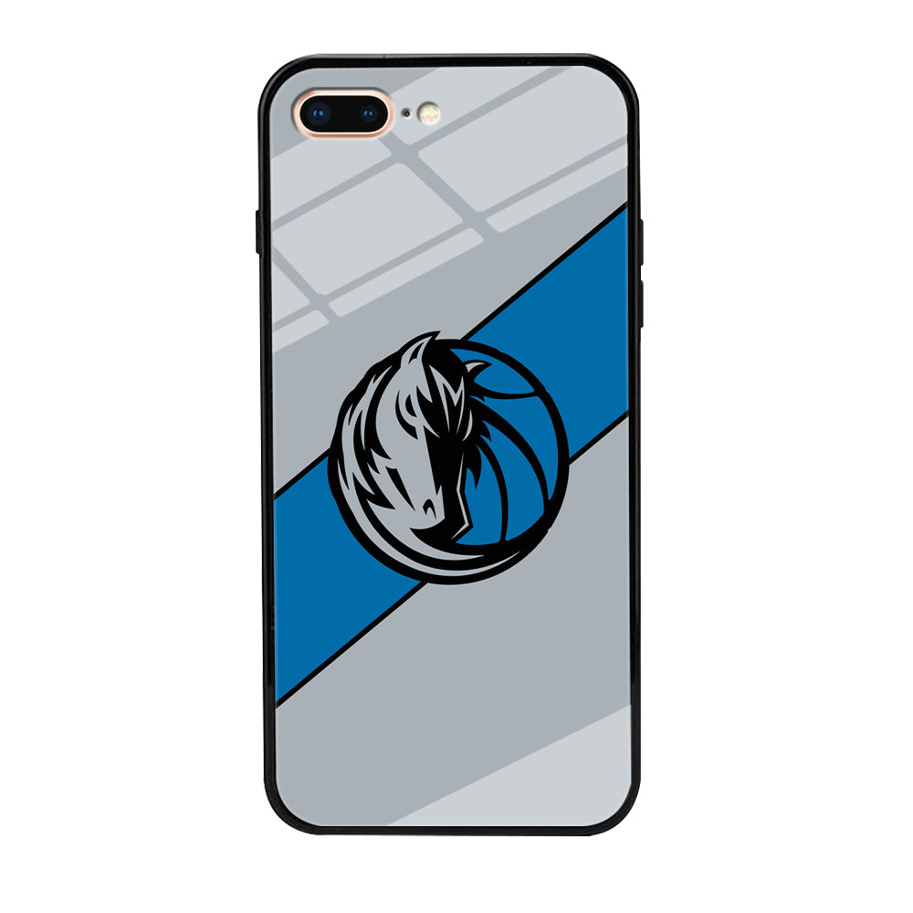 Dallas Mavericks Stripe Blue iPhone 8 Plus Case