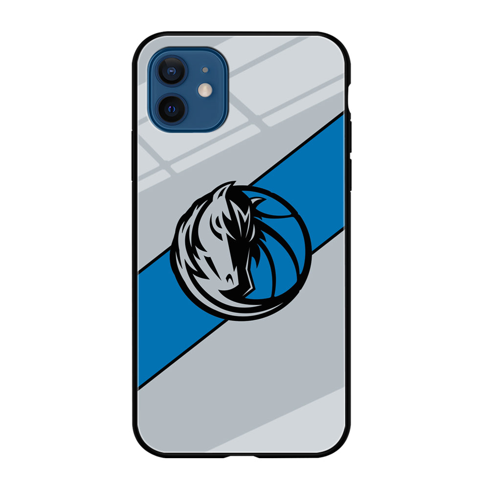 Dallas Mavericks Stripe Blue iPhone 12 Case