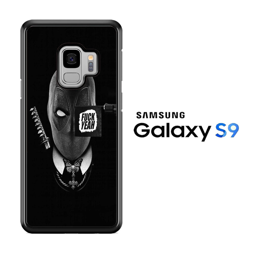 Deadpool Black Matte Samsung Galaxy S9 Case
