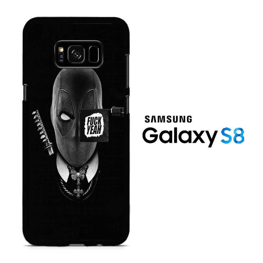 Deadpool Black Matte Samsung Galaxy S8 Case - ezzyst