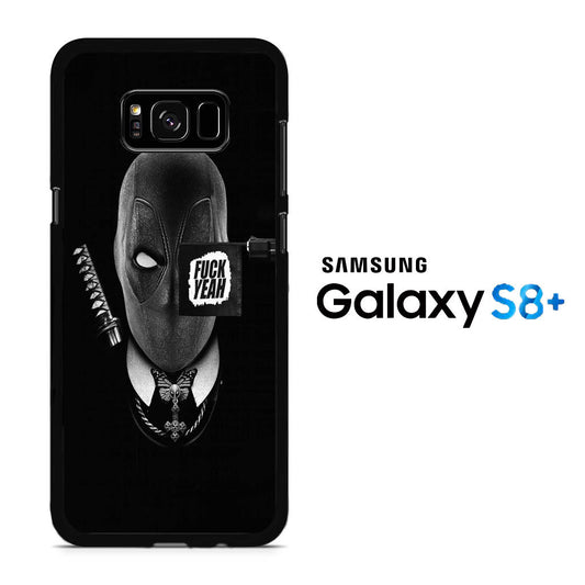 Deadpool Black Matte Samsung Galaxy S8 Plus Case