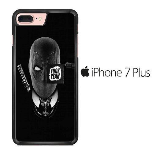 Deadpool Black Matte iPhone 7 Plus Case - ezzyst