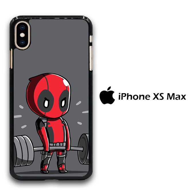 Deadpool Gym iPhone Xs Max Case
