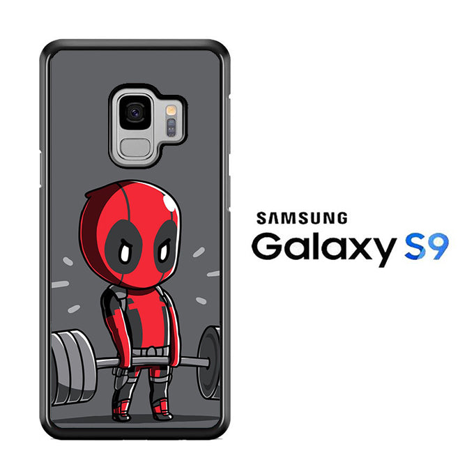 Deadpool Gym Samsung Galaxy S9 Case
