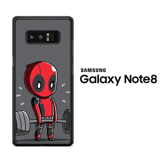 Deadpool Gym Samsung Galaxy Note 8 Case - ezzyst