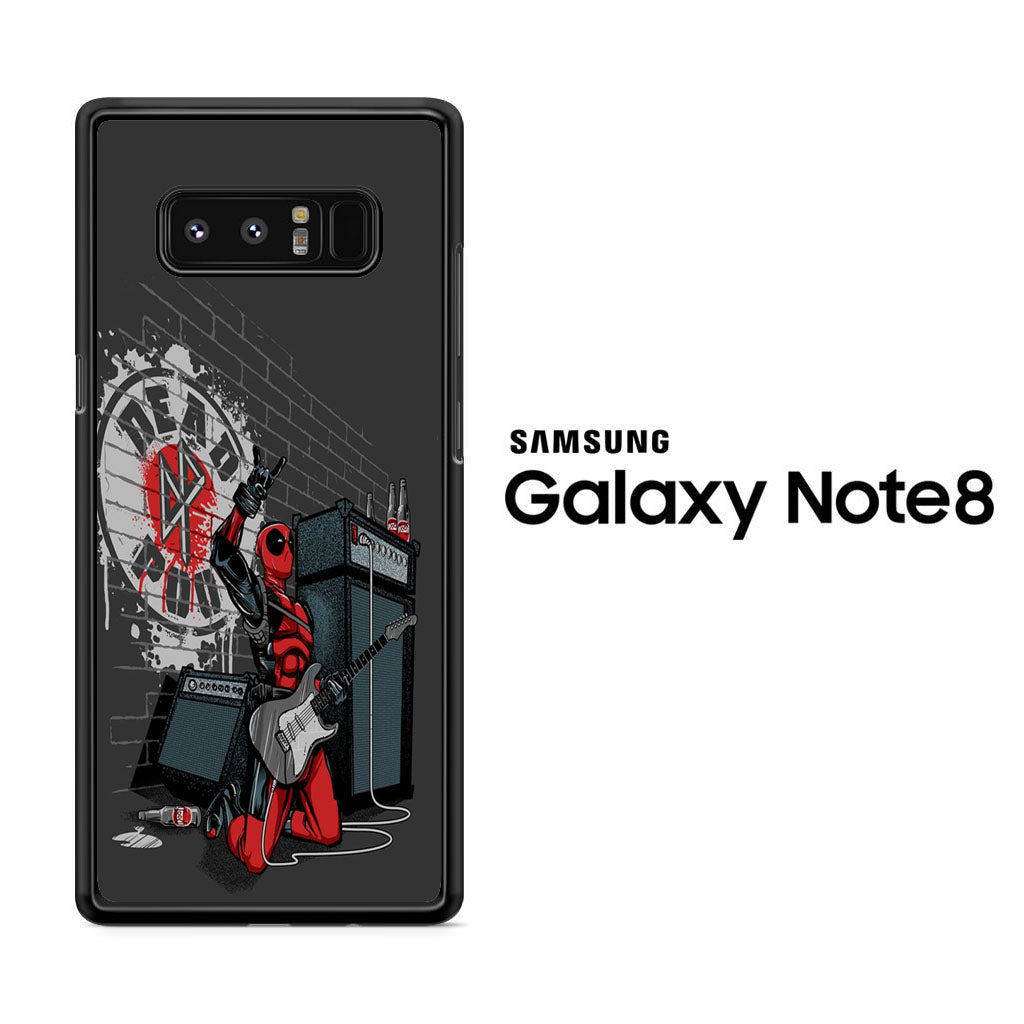 Deadpool Live Jamming Samsung Galaxy Note 8 Case