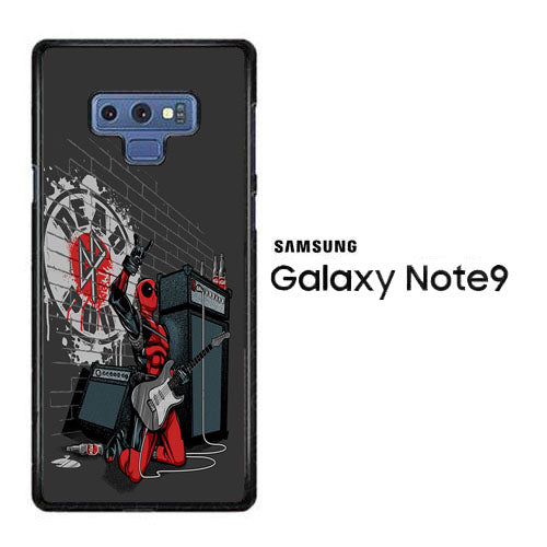 Deadpool Live Jamming Samsung Galaxy Note 9 Case