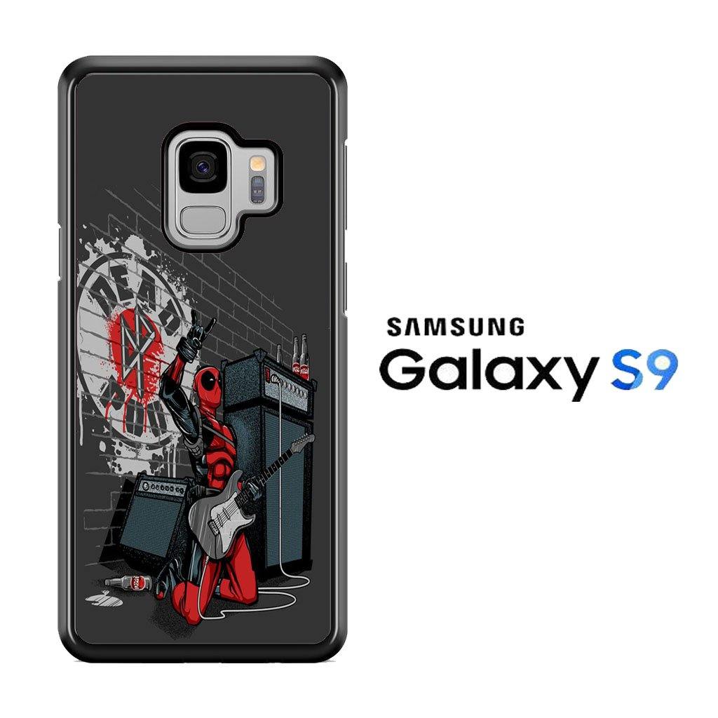 Deadpool Live Jamming Samsung Galaxy S9 Case - ezzyst