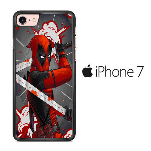 Deadpool Ready To Fight iPhone 7 Case