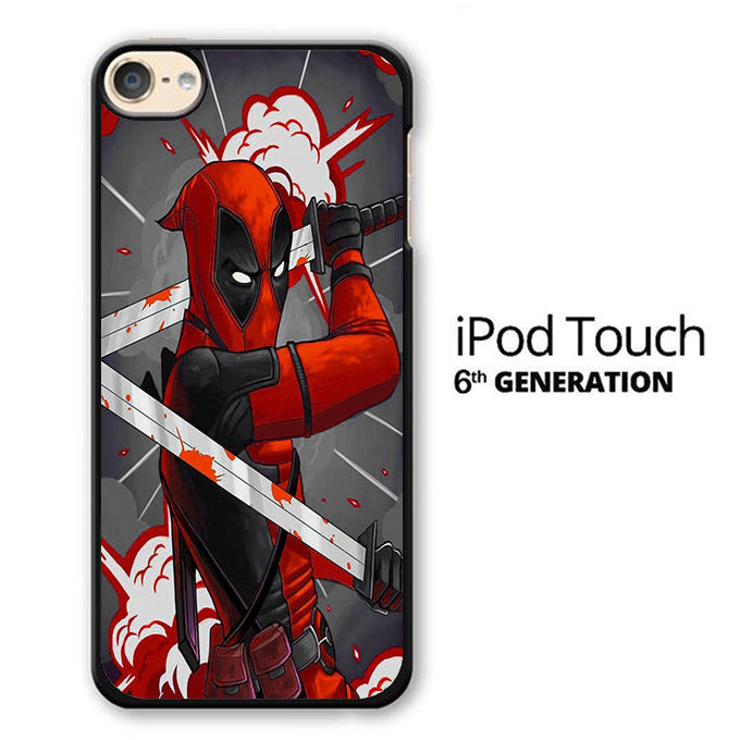 Deadpool Ready To Fight iPod Touch 6 Case