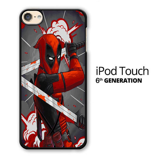 Deadpool Ready To Fight iPod Touch 6 Case