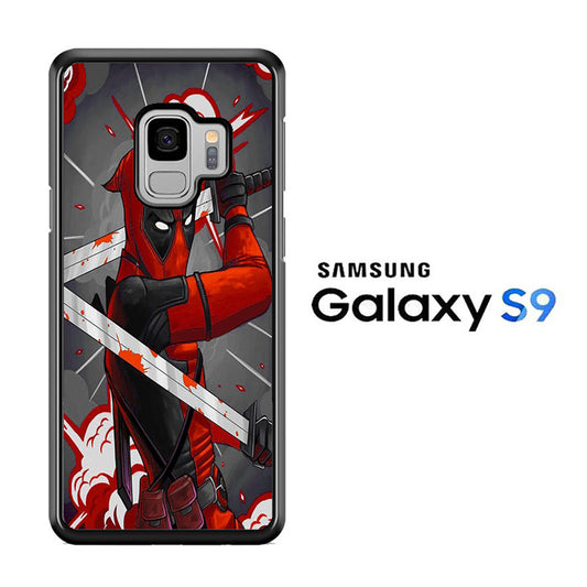 Deadpool Ready To Fight Samsung Galaxy S9 Case