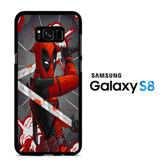 Deadpool Ready To Fight Samsung Galaxy S8 Case