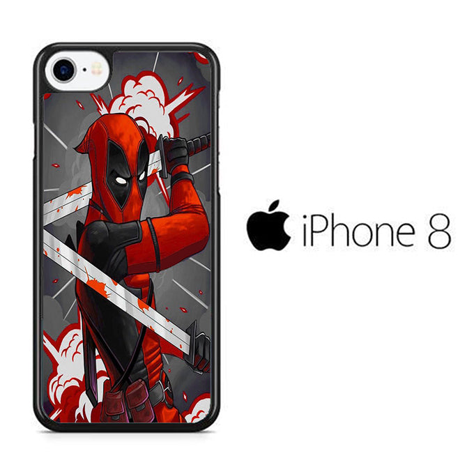 Deadpool Ready To Fight iPhone 8 Case