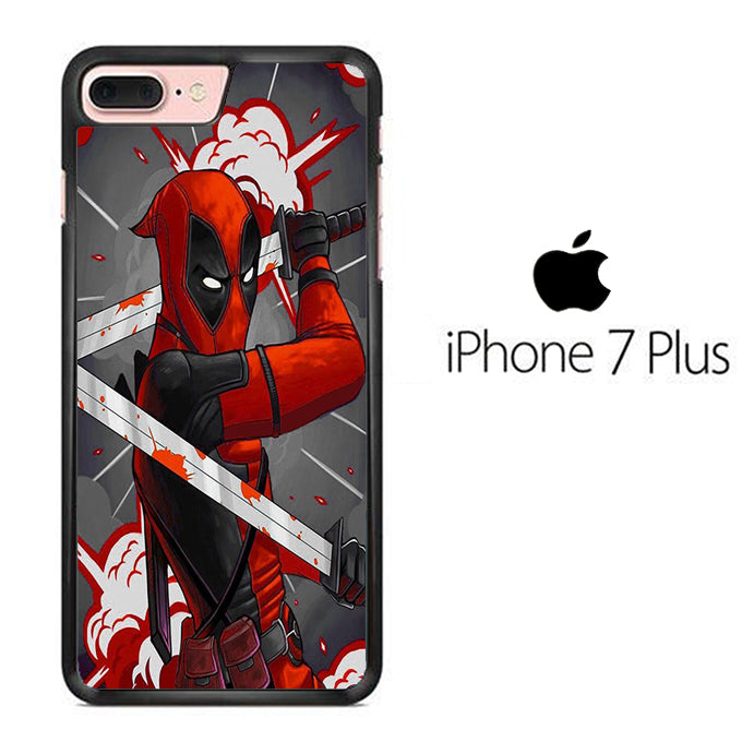 Deadpool Ready To Fight iPhone 7 Plus Case