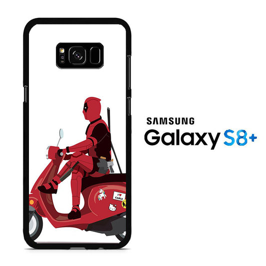 Deadpool Scooter Samsung Galaxy S8 Plus Case