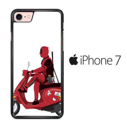 Deadpool Scooter iPhone 7 Case