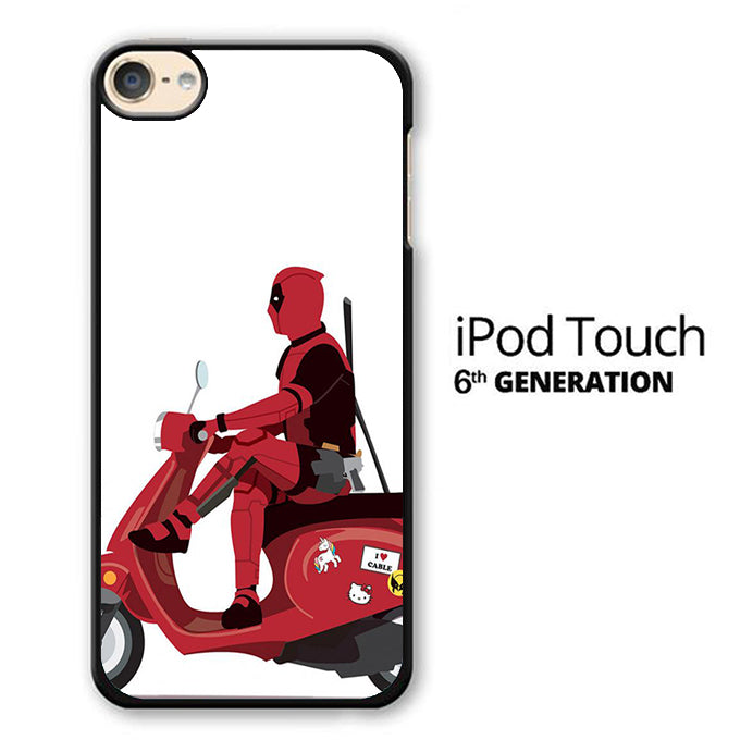 Deadpool Scooter iPod Touch 6 Case