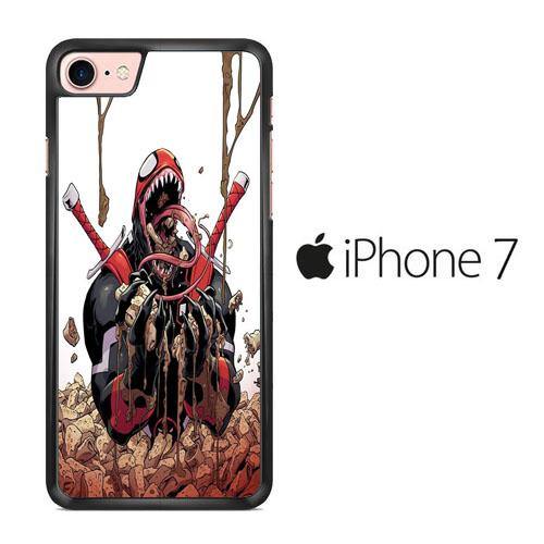 Deadpool Venom Eat Sereal iPhone 7 Case - ezzyst