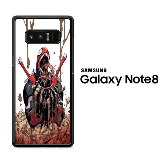 Deadpool Venom Eat Sereal Samsung Galaxy Note 8 Case - ezzyst