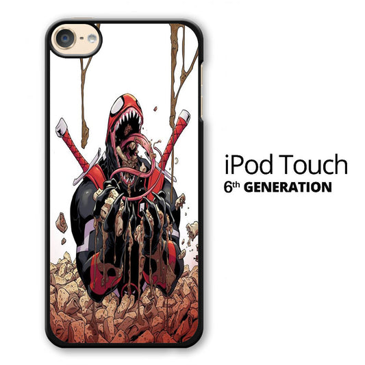 Deadpool Venom Eat Sereal iPod Touch 6 Case