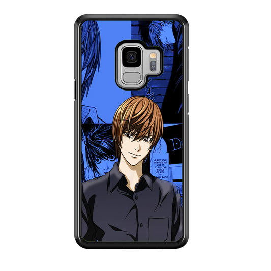 Death Note Light Yagami Comic Samsung Galaxy S9 Case