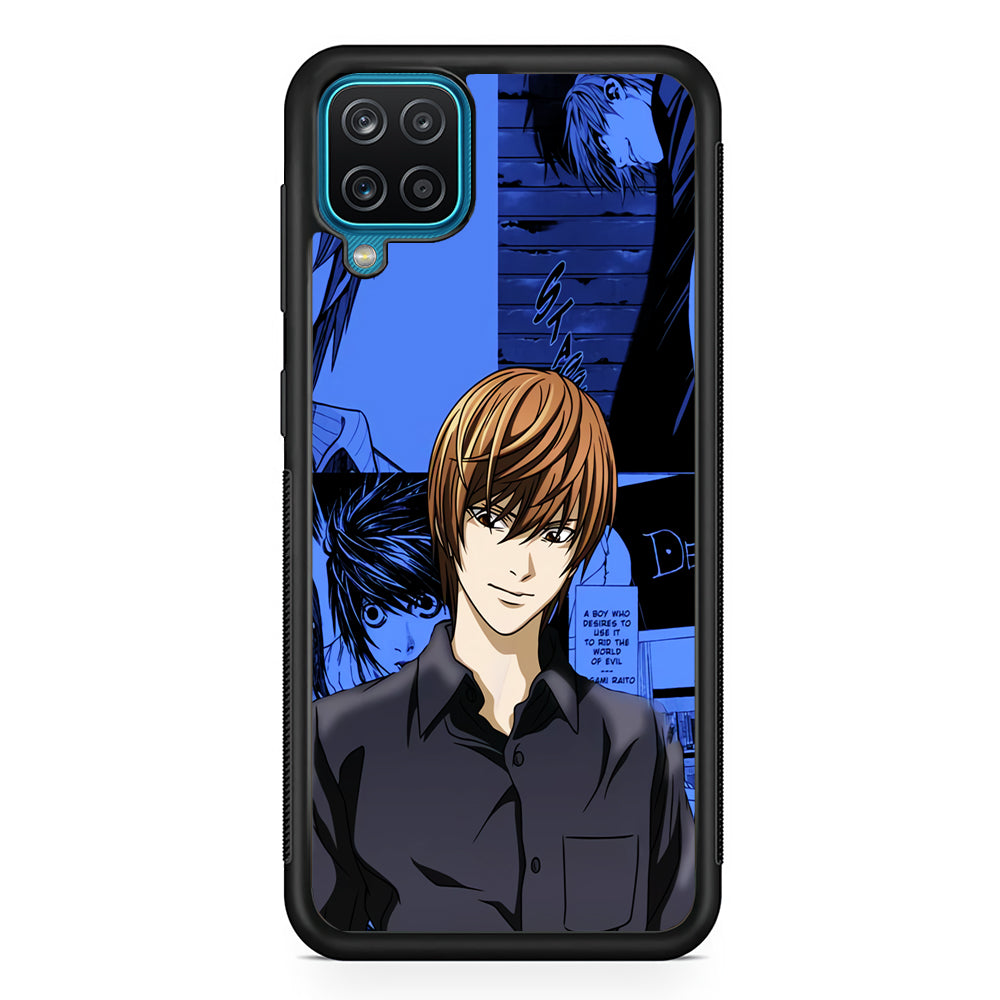 Death Note Light Yagami Comic Samsung Galaxy A12 Case