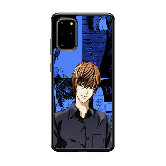 Death Note Light Yagami Comic Samsung Galaxy S20 Plus Case