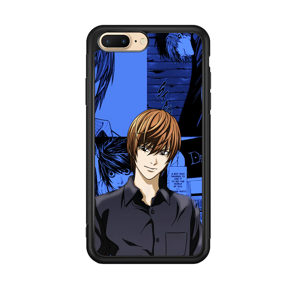 Death Note Light Yagami Comic iPhone 7 Plus Case ezzyst