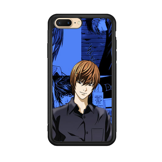 Death Note Light Yagami Comic iPhone 7 Plus Case